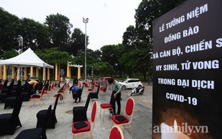 Hà Nội tối nay: Tắt đèn, thắp nến tưởng niệm hơn 23.000 đồng bào tử vong vì COVID-19