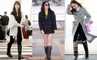50cm chiều cao của bạn sẽ bốc hơi cùng những đôi boots này của sao Hàn