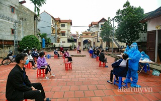 Hà Nội: Lấy gần 13.000 mẫu xét nghiệm tại ổ dịch huyện Mê Linh để tách F0 khỏi cộng đồng