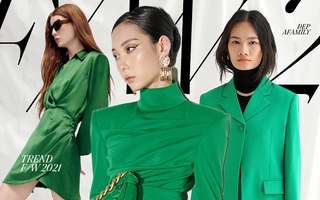Sắm ngay cái màu rất hay: Mình mặc thì xanh mát, đứa mình ghét thì "xanh mặt"