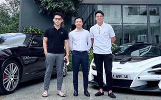 Cường Đô La chung khung hình với 2 trai đẹp "Người ấy là ai", tuy chiều cao lép vế nhưng phong độ thì lấn át