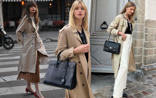 Mặc áo trench coat chuẩn đẹp như gái Pháp với 13 cách lên đồ không hề cầu kỳ