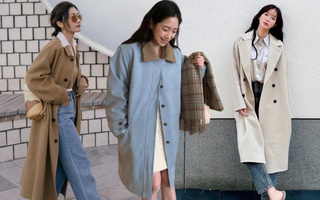 Áo khoác dài có nhiều mẫu mã nhưng đây là 5 kiểu trẻ trung nhất