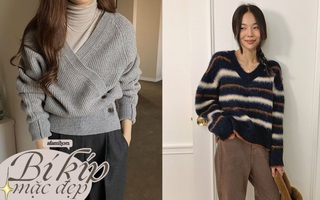 Mặc áo len có 3 kiểu cổ áo này, nhìn bạn chắc chắn sẽ gầy đi 5kg