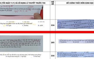 Bộ GD&ĐT lên tiếng về "bất thường" liên quan đề thi Sinh tốt nghiệp THPT 2021
