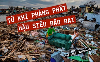 "Cứu chúng tôi": Siêu bão Rai đã qua, để lại hàng dặm đường tan hoang, đổ nát và nhuốm mùi tử khí