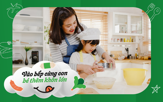 Mẹ chẳng cần lo, để con đảm nhận bữa ngon mỗi ngày