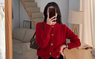 Gợi ý cách lên đồ với item đỏ đậm chất Tết, rực rỡ khỏi bàn mà vẫn sang xịn và chẳng lố chút nào