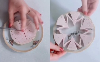Cách cắt giò hình hoa có gì mà gây bão MXH, còn người sáng tạo ra khẳng định ghi điểm tuyệt đối ngay lần đầu ra mắt?