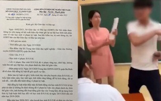 Vụ nam sinh tát cô giáo ngay giữa lớp: Sở GD-ĐT Hà Nội chính thức đưa ra thông tin