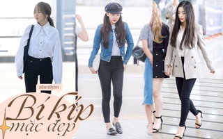 Quần skinny đen nhạt nhẽo là vậy mà sao Hàn diện lên vẫn xịn hết chỗ chê nhờ 12 cách mix