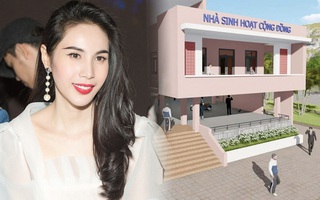 Thủy Tiên công bố hình ảnh xây dựng 10 nhà chống lũ cho bà con miền Trung, kinh phí trích từ quỹ từ thiện 177 tỷ đồng