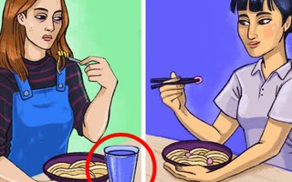 Nhật Bản là một thế giới khác: Người Nhật không bao giờ uống nước trong lúc ăn, đây là lý do