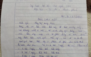 2 con trai bỗng nhiên ngoan lạ thường, bà mẹ Hà Nội đi tìm nguyên nhân rồi cười xỉu khi phát hiện ra bản cam kết đặc biệt