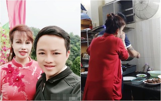 Cô dâu Cao Bằng 64 tuổi khoe được chồng trẻ 9X dắt đi chơi ngày lễ, còn tự tay đứng bếp cả tiếng để nấu cơm ngon cho vợ U70