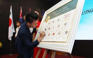 Cầu thủ Quang Hải trở thành tân sinh viên ĐH Kinh tế, ĐH Quốc gia Hà Nội