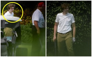 Barron Trump lộ diện sau thời gian dài vắng bóng với ngoại hình đúng chuẩn "soái ca"