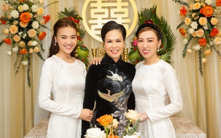 Full bộ ảnh Lan Ngọc "đẹp xỉu" trong đám cưới em trai: Nhìn phát biết ngay "ngọc nữ" thừa hưởng gen trội từ ai luôn!