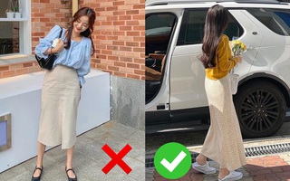 Mời các bạn bỏ ngay 5 lỗi trang phục khi mặc đồ dài dưới đây nếu còn muốn có ảnh đẹp đi chơi lễ
