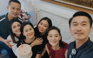 Tăng Thanh Hà tụ họp bên hội bạn trong sinh nhật Thân Thúy Hà nhưng nhan sắc liệu có còn "chiếm spotlight" như trước?