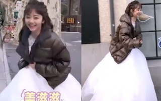 Lộ clip Đàm Tùng Vận làm cô dâu cực xinh, sau Cẩm tâm tựa ngọc lại "cưới ai đó" không phải Chung Hán Lương? 