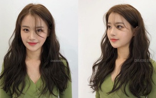 Khỏi cần "dao kéo", bạn vẫn khắc phục được nhược điểm trán dô, mặt tròn... chỉ bằng việc chọn tóc mái phù hợp