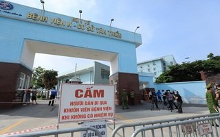 Từ ngày 24/5: 2 cơ sở của Bệnh viện K tại Phan Chu Trinh và Tam Hiệp hoạt động trở lại