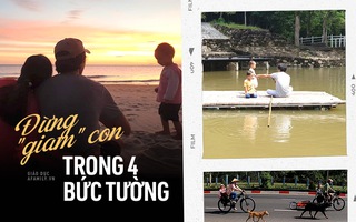 Vợ chồng cô giáo mầm non bán hết nhà cửa, cho 2 con nhỏ đi phượt bằng xe đạp: Cuộc đời này, đừng bó buộc tụi trẻ trên ghế nhà trường