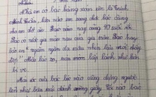 Cười xỉu với bài văn tả bác hàng xóm của cậu bé cấp 1: Xứng đáng là bài văn "gây thù chuốc oán" từ nhà ra ngõ!