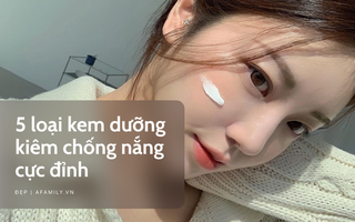 5 loại kem dưỡng ẩm kiêm chống nắng tốt nhất: Hợp mọi loại da và thấm nhanh ráo mặt