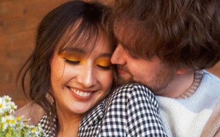 Bộ ảnh đính hôn ngọt ngào của Anna Trương - con gái riêng của chồng diva Mỹ Linh và hôn phu người Mỹ