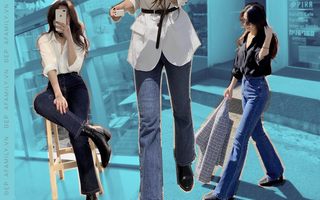 Mê quần jeans đến mức cô nàng này có hẳn một review "tường tận" về 3 kiểu tôn dáng nhất dành cho các chị em