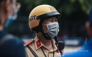 Đại úy CSGT dùng xe chuyên dụng chở thí sinh "nhớ nhầm địa chỉ" đến điểm thi đúng vào "phút 89"