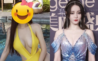 Hoa hậu Việt Nam gợi cảm nhất lại đăng ảnh Địch Lệ Nhiệt Ba, còn cố tình nhắc chuyện hôn gây đỏ mặt