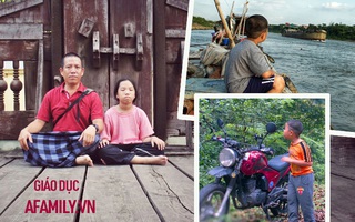 Ông bố đưa con đi du lịch từ nhỏ: 12 tuổi phượt Myanmar, nói tiếng Anh hơn sinh viên đại học và bí quyết gia đình chung nhịp thở