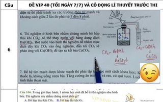 Thông tin mới nhất vụ "Đề ôn tập của thầy Phó Hiệu trưởng giống tới 80% đề thi tốt nghiệp"