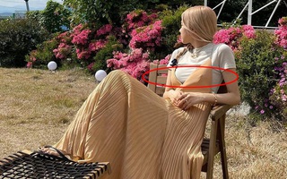 Rosé lại diện mốt váy maxi + quần jeans độc dị, tiếc là lại gây hiểu lầm vì điểm khó nói