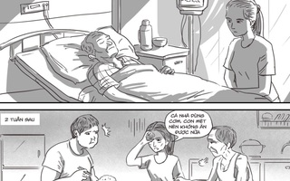 Nửa đêm, nghe có tiếng động lạ dưới bếp, tôi hốt hoảng chạy xuống và nghẹn ngào khi bố chồng đưa cho một bát cháo gà