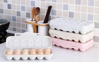 Nhà nhiều trứng thì các chị em đừng quên sắm mấy chiếc khay đựng này, vừa xinh xắn lại vừa gọn gàng