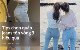 Chọn quần jeans cho mông lép: Luôn chọn quần có chi tiết này sẽ đảm bảo tôn vòng 3 lên gấp bội