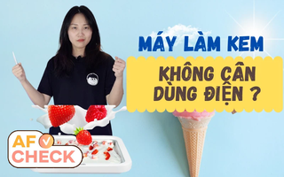 Nhận cái kết bất ngờ khi chọn máy làm kem không cần dùng điện thay cho máy làm kem cồng kềnh nhiều bước