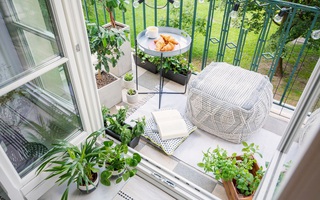 9 ý tưởng thú vị cải thiện ban công thành không gian cực chill trong những ngày nghỉ dịch