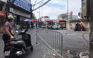 Dừng cấp giấy đi đường tại phường Chương Dương