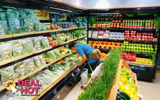 Thực phẩm sạch tại HomeFarm, Bác Tôm và siêu thị Aeon đang giảm giá hời trên ShopeeFood, có món thấp nhất chỉ 1K