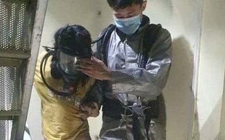 4 người cùng gia đình được cứu sống trong đám cháy lúc rạng sáng