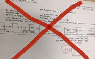 Sửa kết quả xét nghiệm SARS-CoV-2 từ âm thành dương tính vì không muốn đi làm