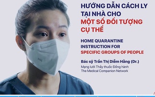Hướng dẫn cách ly tại nhà cho đối tượng F0, F1 cao tuổi, người khuyết tật