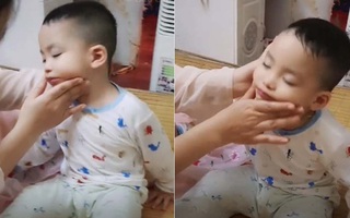 Con ngủ "không đúng giờ" bố mẹ xuất tuyệt chiêu và cái kết không thể đỡ đến từ vị trí con trai