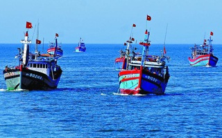 500 tàu thuyền tại vùng tâm bão đi qua, biên phòng bắn pháo hiệu kêu gọi vào bờ