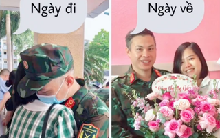Sau 3 tháng đi chống dịch ở miền Nam, bố đã trở về đoàn tụ với mẹ và con gái đầu lòng trong hoàn cảnh không thể xúc động hơn